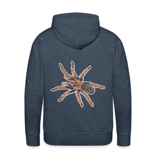 Männer Hoodie Brachypelma emilia - Jeansblau