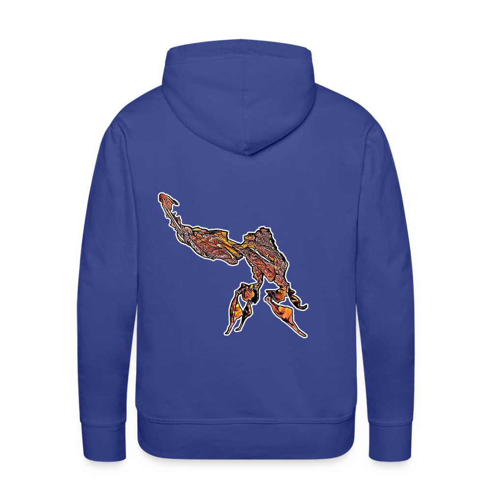 Männer Hoodie Phyllocrania paradoxa male - Königsblau