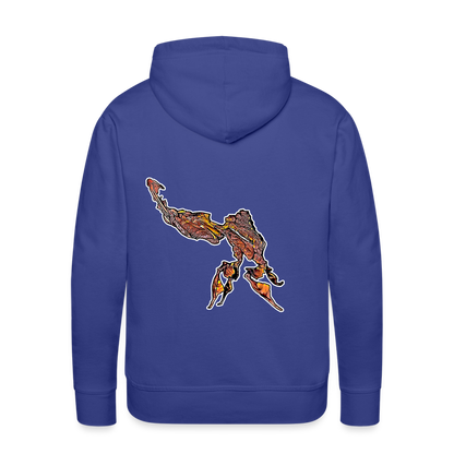 Männer Hoodie Phyllocrania paradoxa male - Königsblau