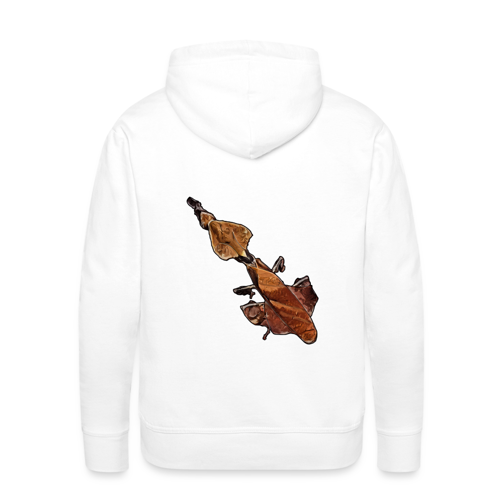 Männer Hoodie Phyllocrania paradoxa female - weiß