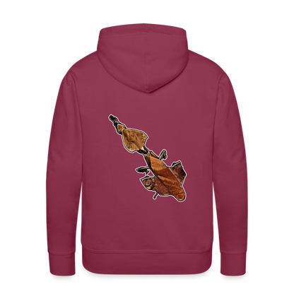 Männer Hoodie Phyllocrania paradoxa female - Bordeaux