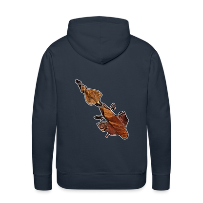 Männer Hoodie Phyllocrania paradoxa female - Navy