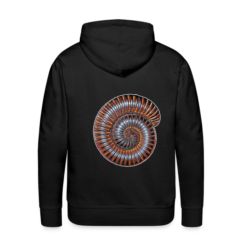 Männer Hoodie Archispirostreptus gigas - Schwarz