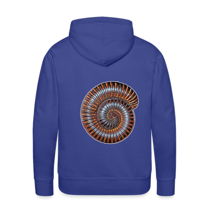 Männer Hoodie Archispirostreptus gigas - Königsblau