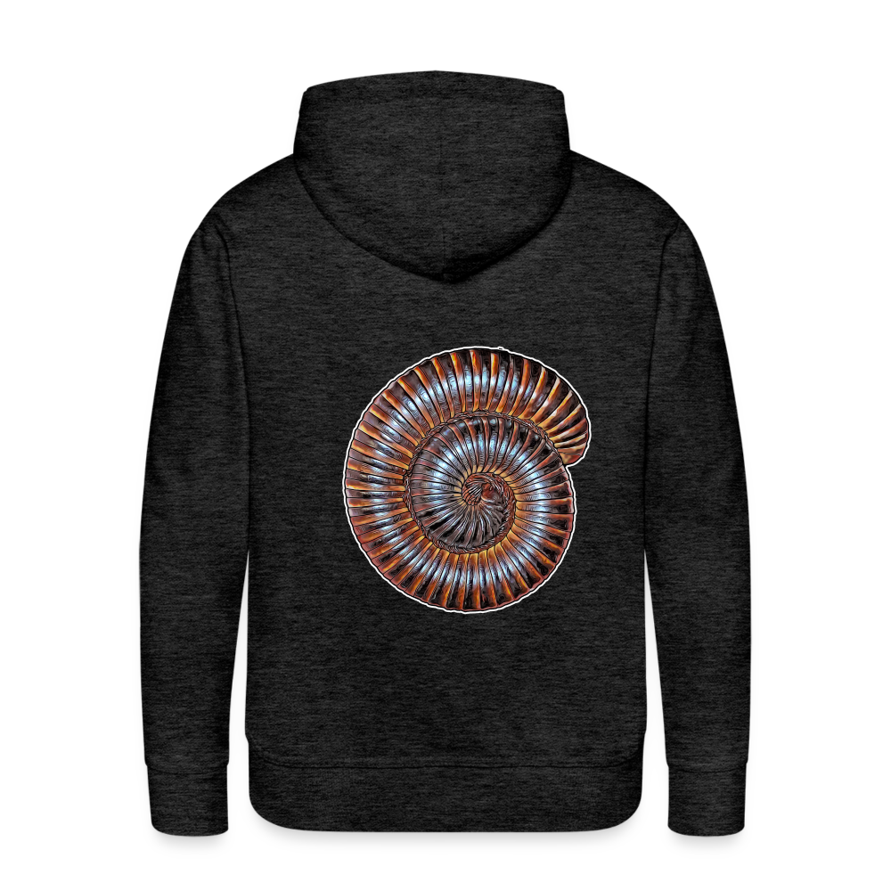 Männer Hoodie Archispirostreptus gigas - Anthrazit