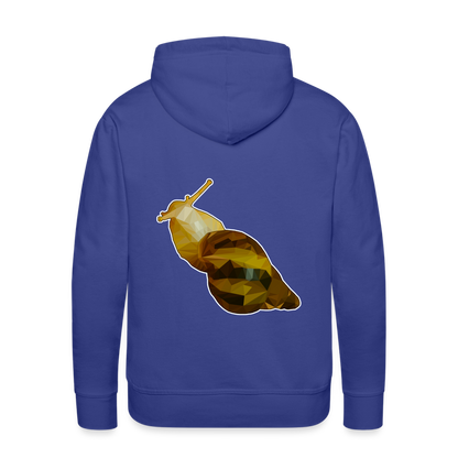 Männer Hoodie Achatina reticulata Low Poly - Königsblau