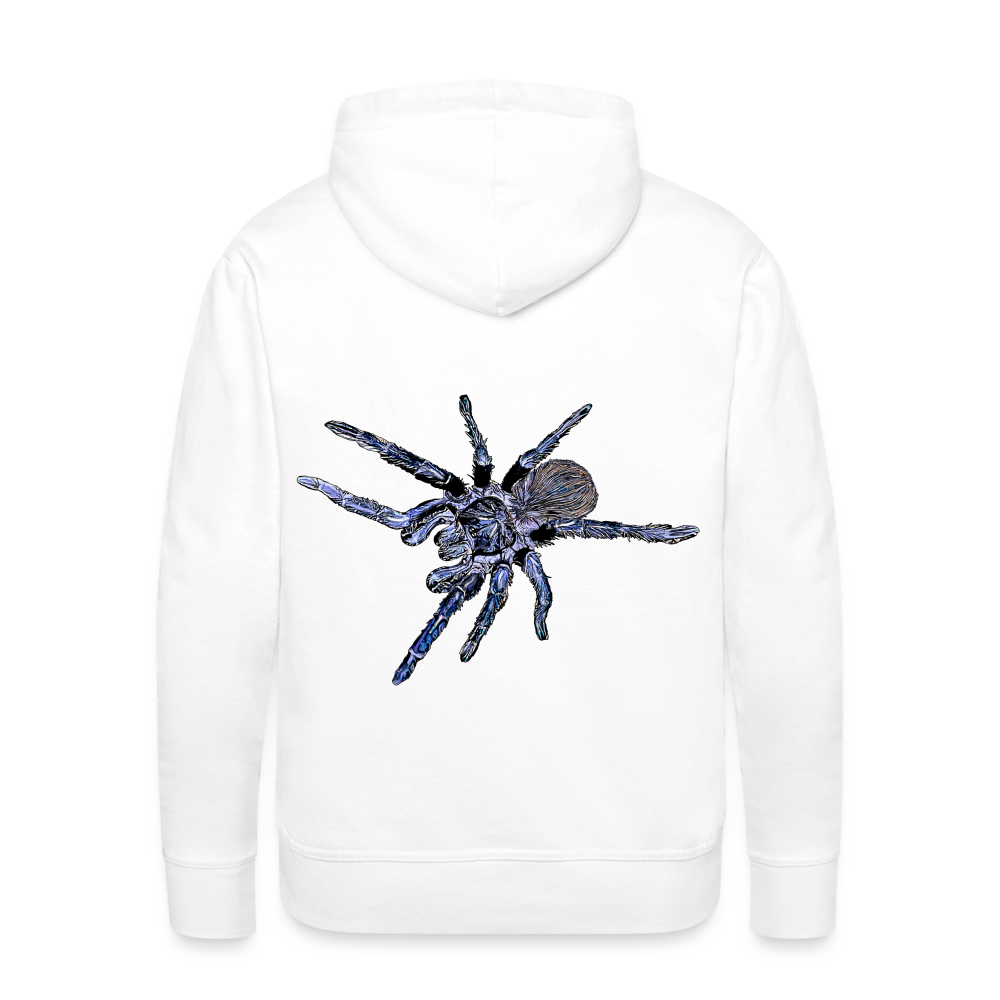 Männer Hoodie Pterinopelma sazimai - weiß