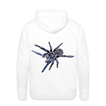 Männer Hoodie Pterinopelma sazimai - weiß