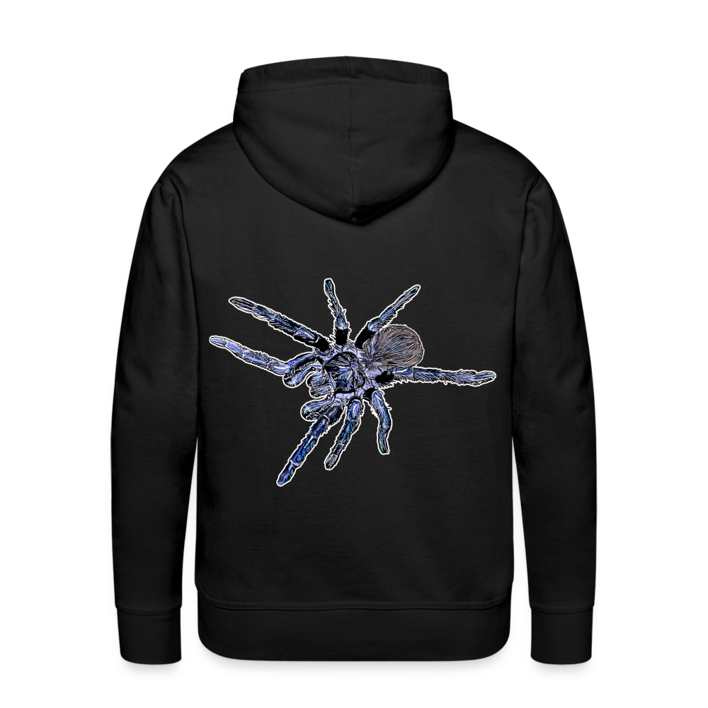 Männer Hoodie Pterinopelma sazimai - Schwarz