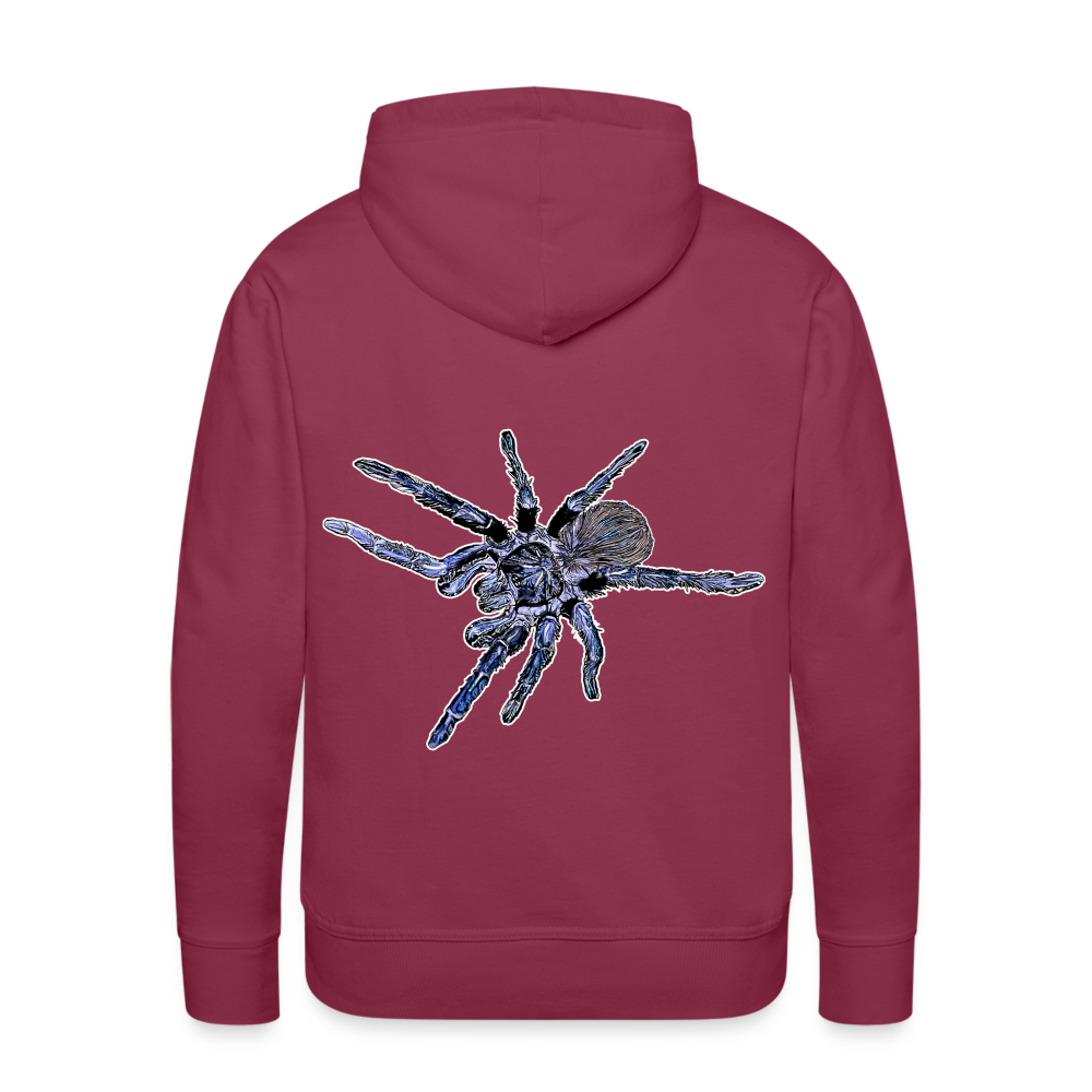 Männer Hoodie Pterinopelma sazimai - Bordeaux
