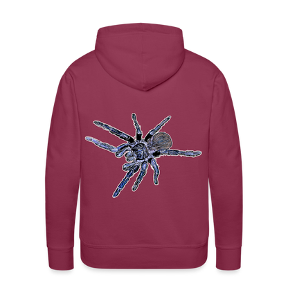 Männer Hoodie Pterinopelma sazimai - Bordeaux