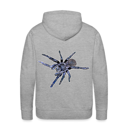 Männer Hoodie Pterinopelma sazimai - Grau meliert