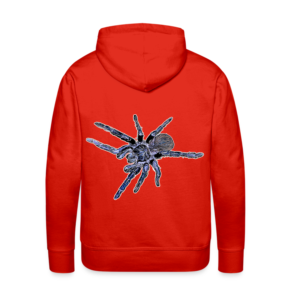 Männer Hoodie Pterinopelma sazimai - Rot