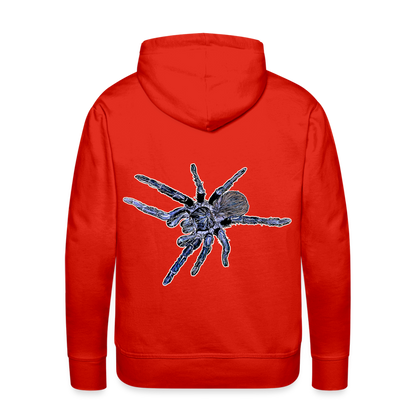 Männer Hoodie Pterinopelma sazimai - Rot