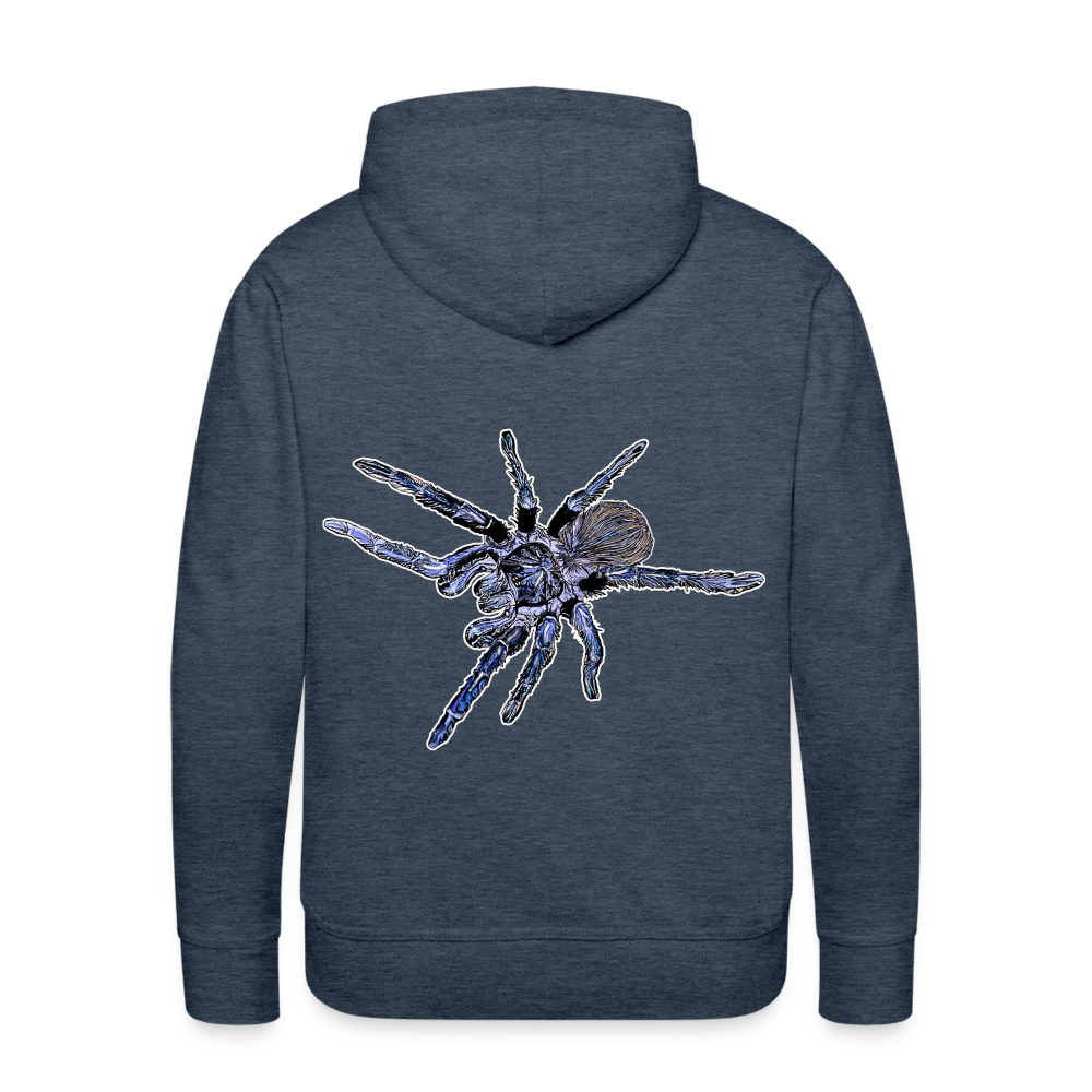 Männer Hoodie Pterinopelma sazimai - Jeansblau