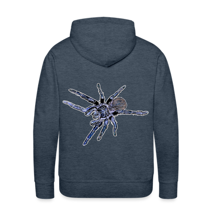 Männer Hoodie Pterinopelma sazimai - Jeansblau