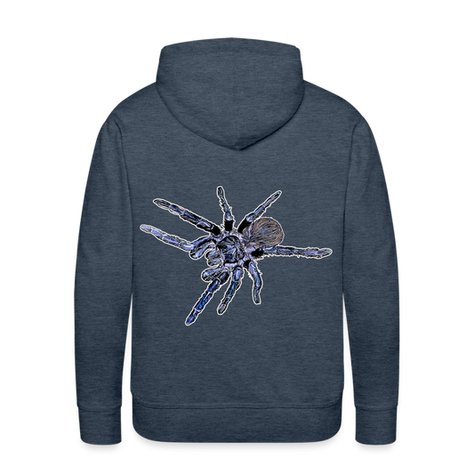 Männer Hoodie Pterinopelma sazimai - Jeansblau