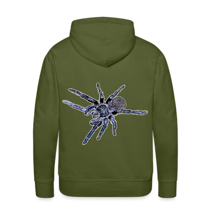Männer Hoodie Pterinopelma sazimai - Olivgrün
