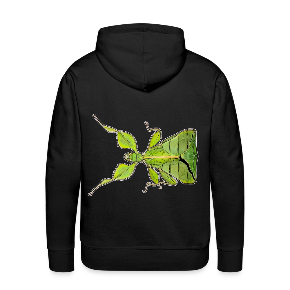 Männer Hoodie Phyllium philippinicum female - Schwarz