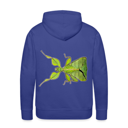 Männer Hoodie Phyllium philippinicum female - Königsblau