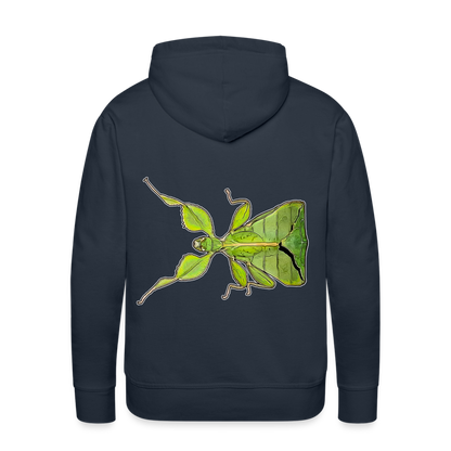 Männer Hoodie Phyllium philippinicum female - Navy
