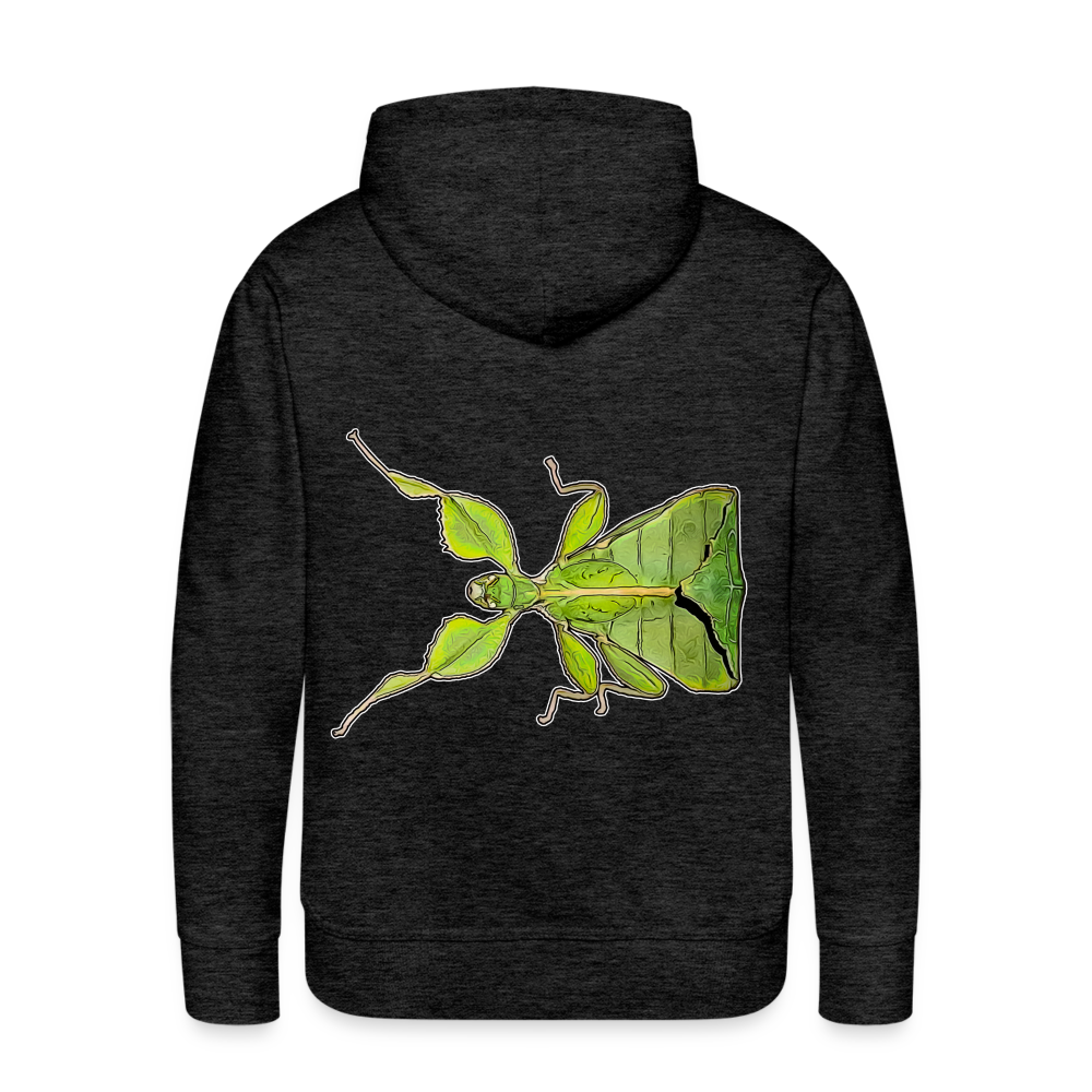 Männer Hoodie Phyllium philippinicum female - Anthrazit