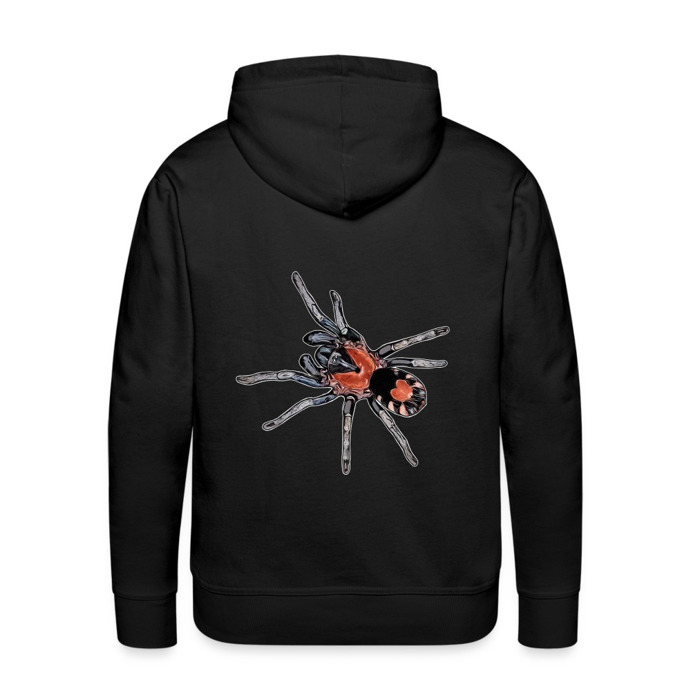 Männer Hoodie Cyriocosmus elegans - Schwarz
