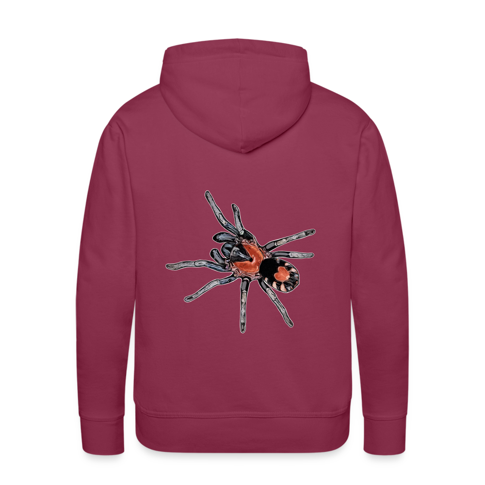 Männer Hoodie Cyriocosmus elegans - Bordeaux