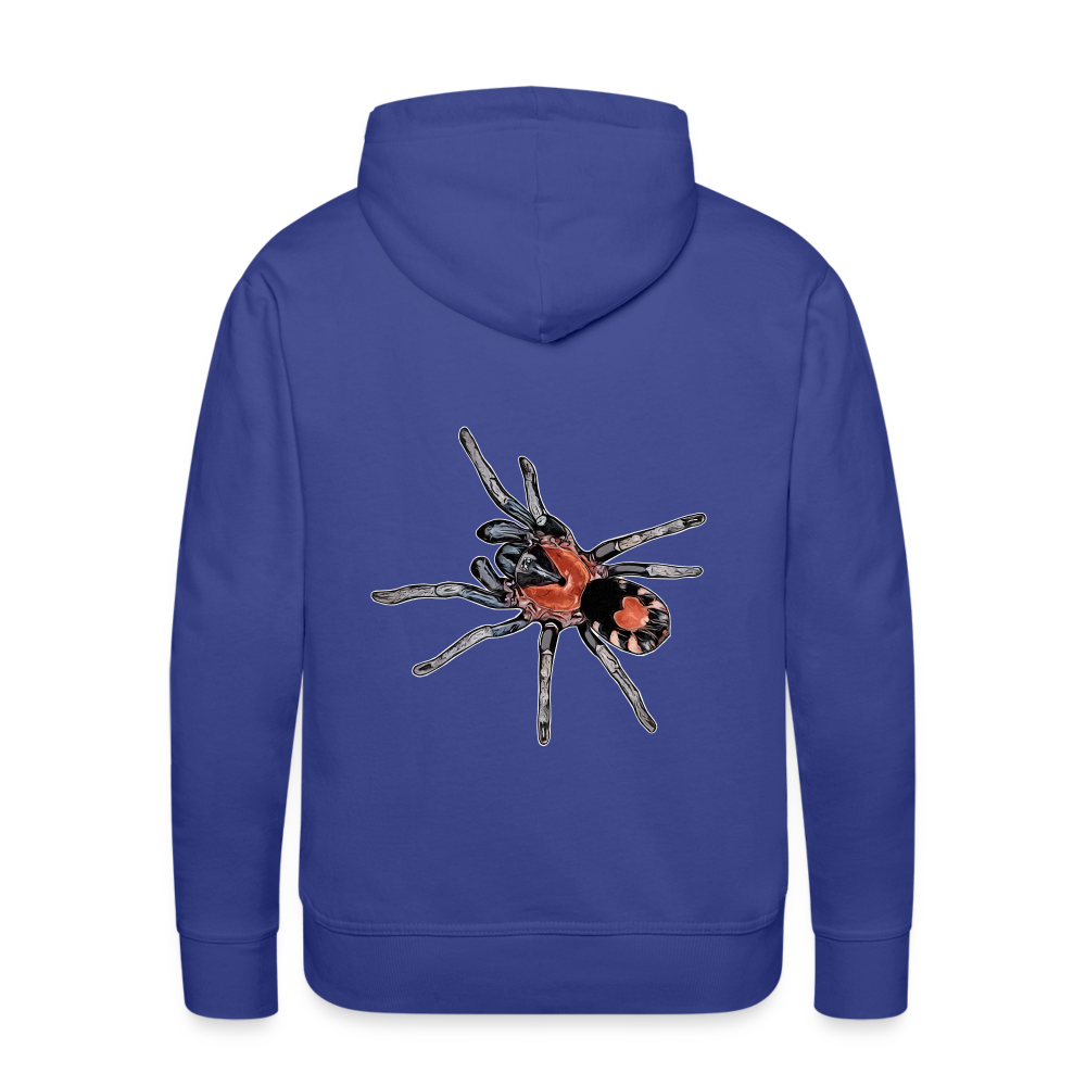 Männer Hoodie Cyriocosmus elegans - Königsblau