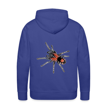 Männer Hoodie Cyriocosmus elegans - Königsblau