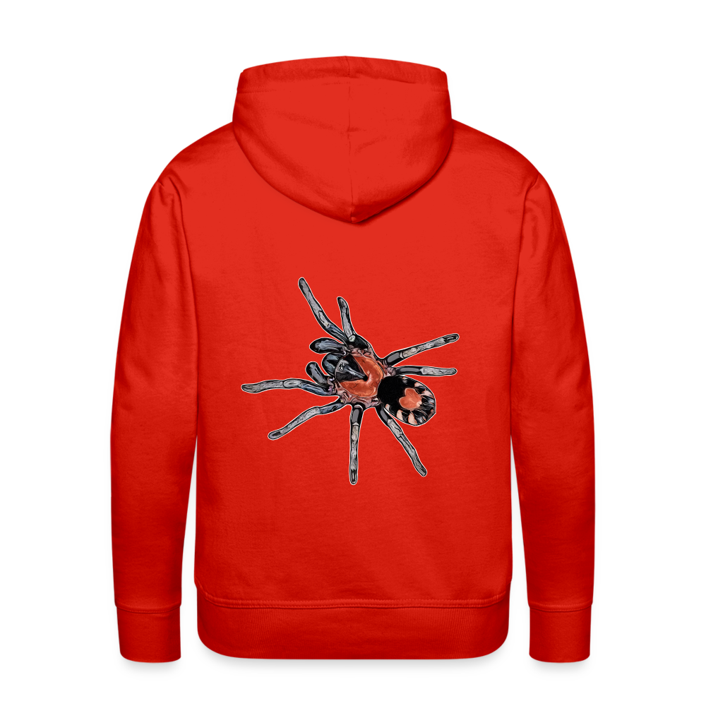 Männer Hoodie Cyriocosmus elegans - Rot