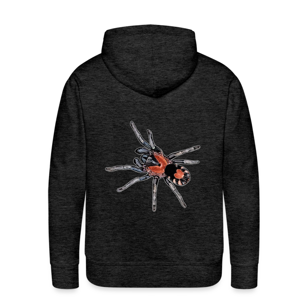 Männer Hoodie Cyriocosmus elegans - Anthrazit
