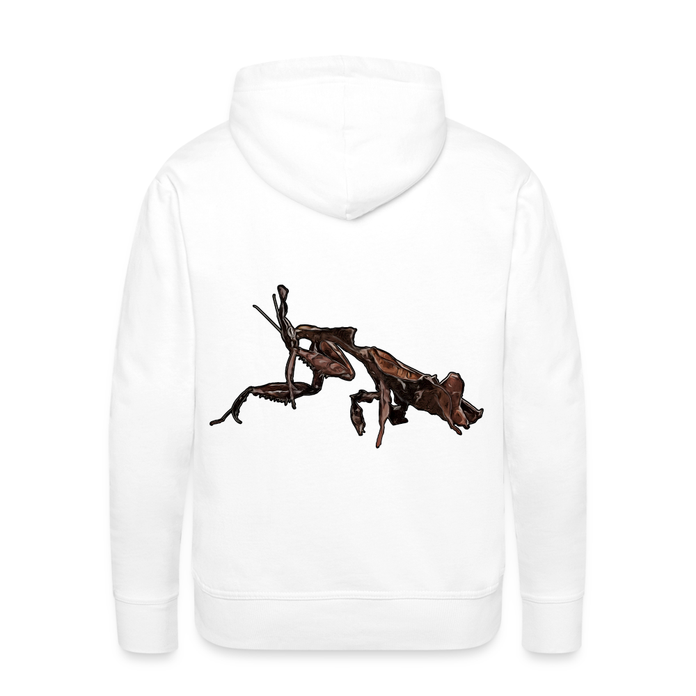 Männer Hoodie Phyllocrania paradoxa female 2 - weiß