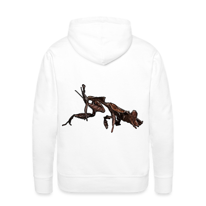 Männer Hoodie Phyllocrania paradoxa female 2 - weiß