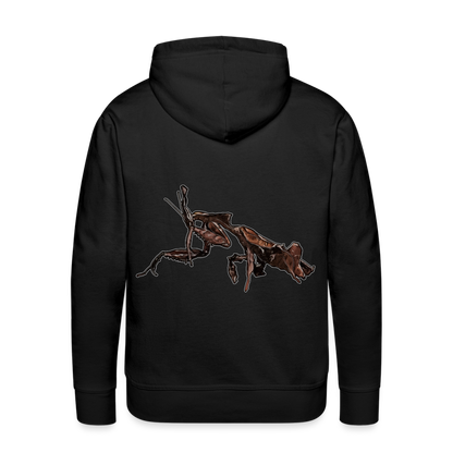 Männer Hoodie Phyllocrania paradoxa female 2 - Schwarz