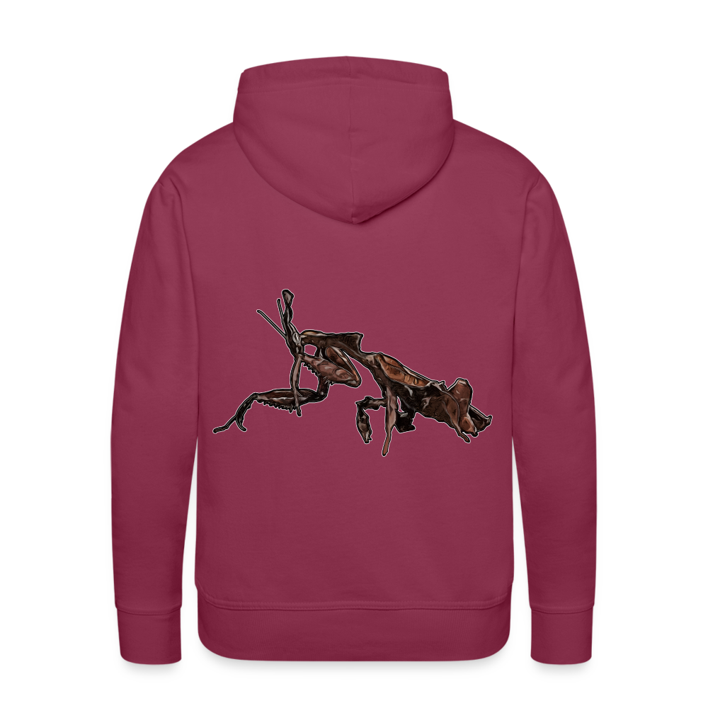 Männer Hoodie Phyllocrania paradoxa female 2 - Bordeaux