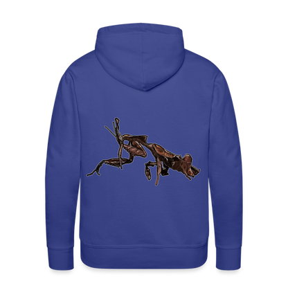 Männer Hoodie Phyllocrania paradoxa female 2 - Königsblau