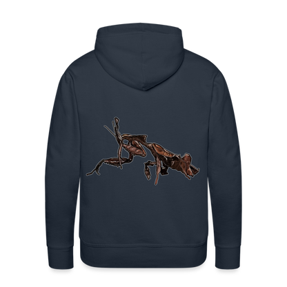 Männer Hoodie Phyllocrania paradoxa female 2 - Navy