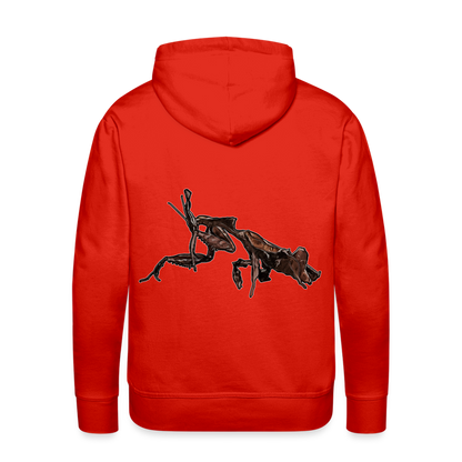 Männer Hoodie Phyllocrania paradoxa female 2 - Rot