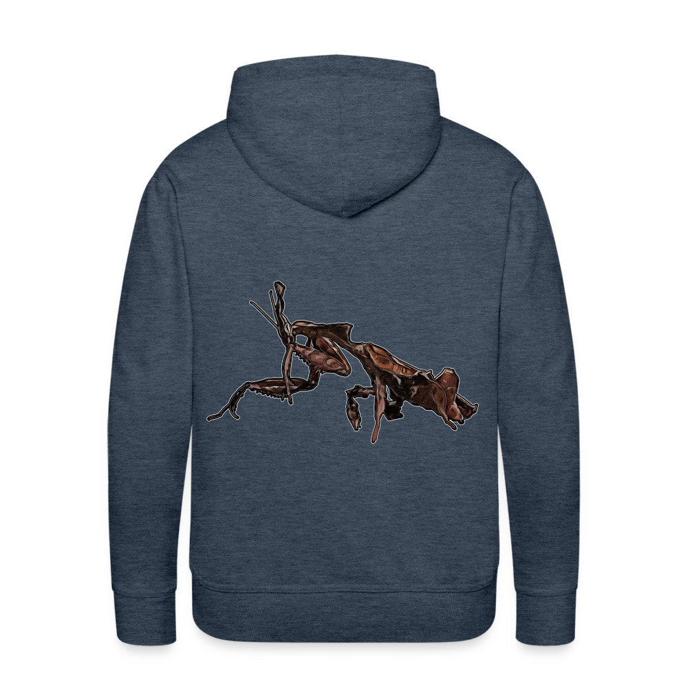 Männer Hoodie Phyllocrania paradoxa female 2 - Jeansblau