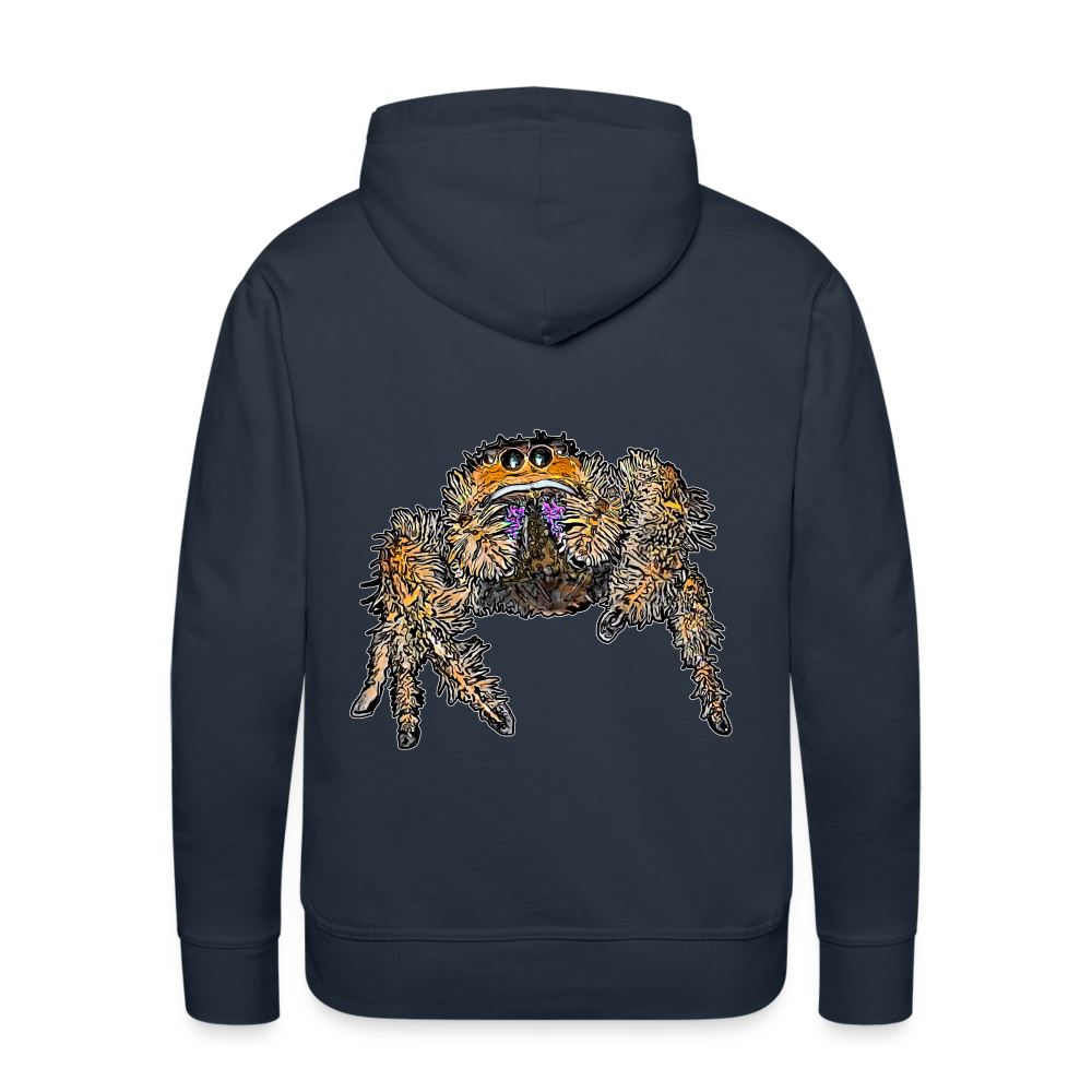 Männer Hoodie Phidippus regius Everglades female - Navy