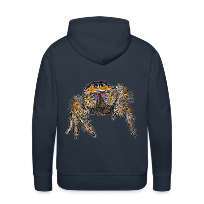Männer Hoodie Phidippus regius Everglades female - Navy