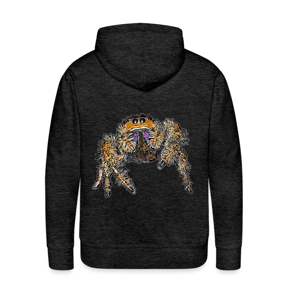 Männer Hoodie Phidippus regius Everglades female - Anthrazit
