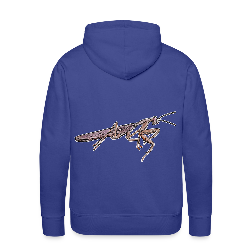 Männer Hoodie Rhombodera kirbyi male - Königsblau