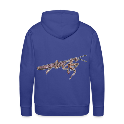 Männer Hoodie Rhombodera kirbyi male - Königsblau