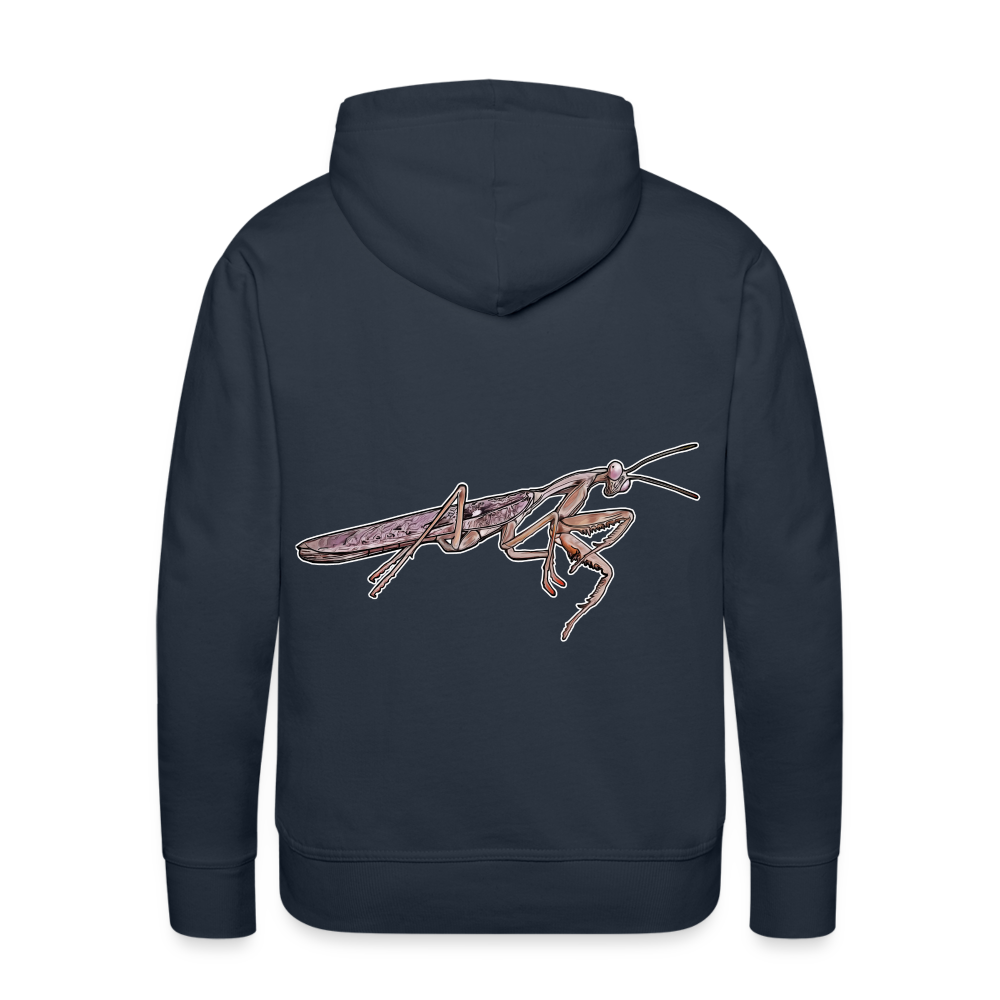 Männer Hoodie Rhombodera kirbyi male - Navy