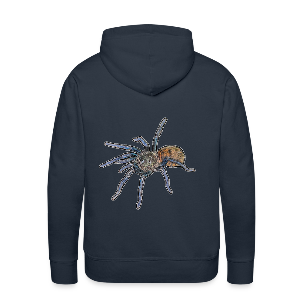 Männer Hoodie Chromatopelma cyaneopubescens - Navy