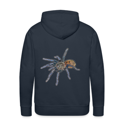 Männer Hoodie Chromatopelma cyaneopubescens - Navy