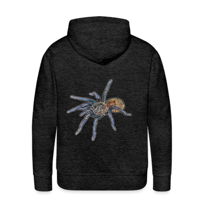 Männer Hoodie Chromatopelma cyaneopubescens - Anthrazit
