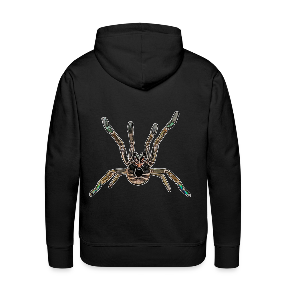 Männer Hoodie Pterinochilus murinus tcf - Schwarz
